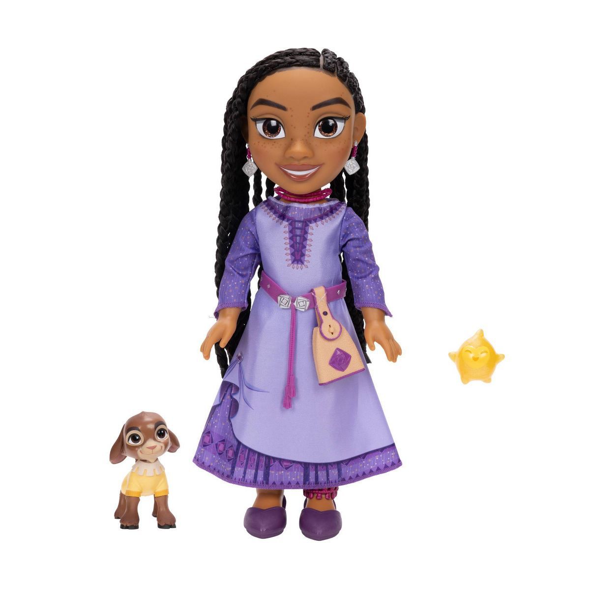 Disney’s 14'' Wish Singing Asha with Valentino & Star Large Doll | Target