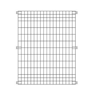 Vigoro Multi-Purpose No Dig Black Fence Panel 44.1 in. H x 36.8 in. W Steel 860411 - The Home Dep... | The Home Depot