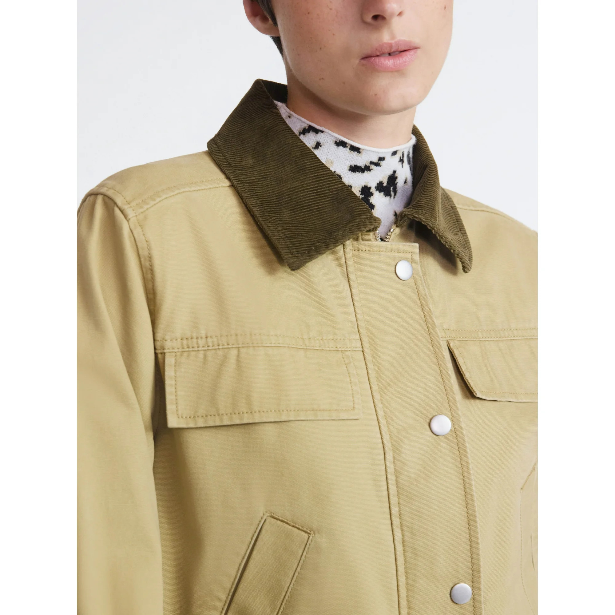 Scoop Women’s and Women’s Plus Cotton Oversized Cargo Barn Jacket, Midweight, XS-4X - Walmart... | Walmart (US)