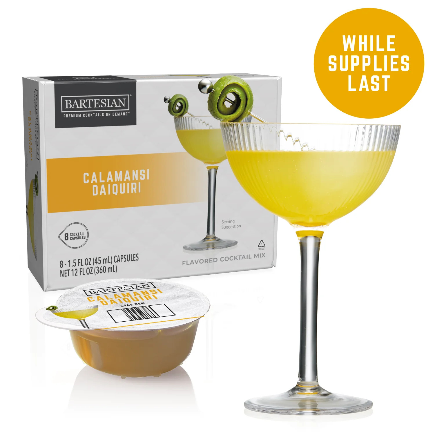 Calamansi Daiquiri Capsules for Bartesian Cocktail Machine | Bartesian