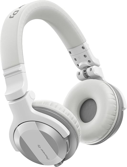 Pioneer DJ HDJ-CUE1BT On-Ear DJ Headphones, Bluetooth, White | Amazon (US)