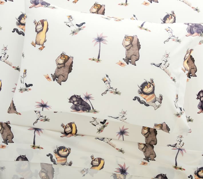 Where The Wild Things Are Organic Sheet Set & Pillowcases | Pottery Barn Kids
