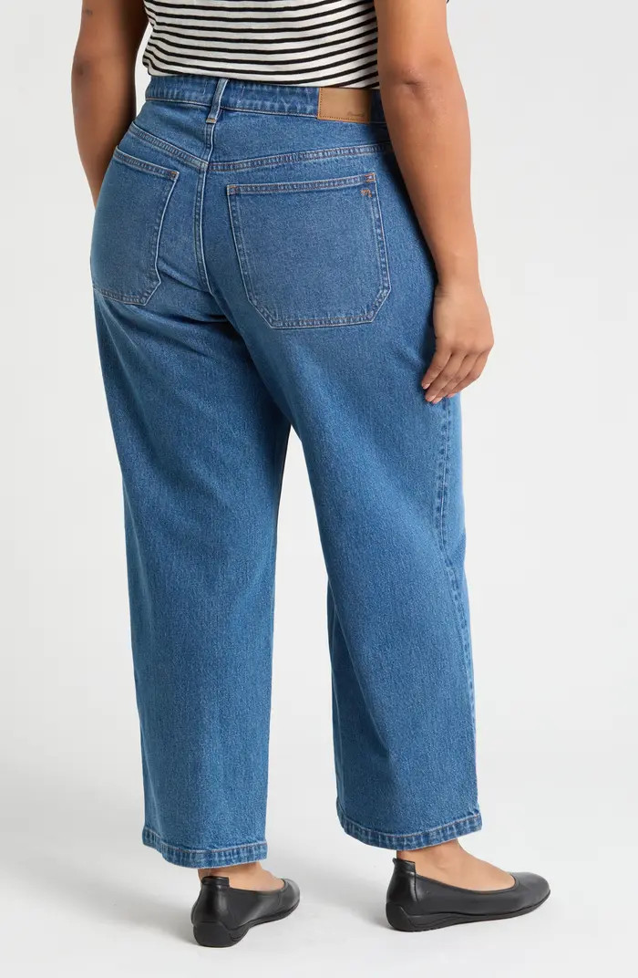 Madewell The Perfect Vintage Patch Pocket Wide Leg Jeans | Nordstrom | Nordstrom