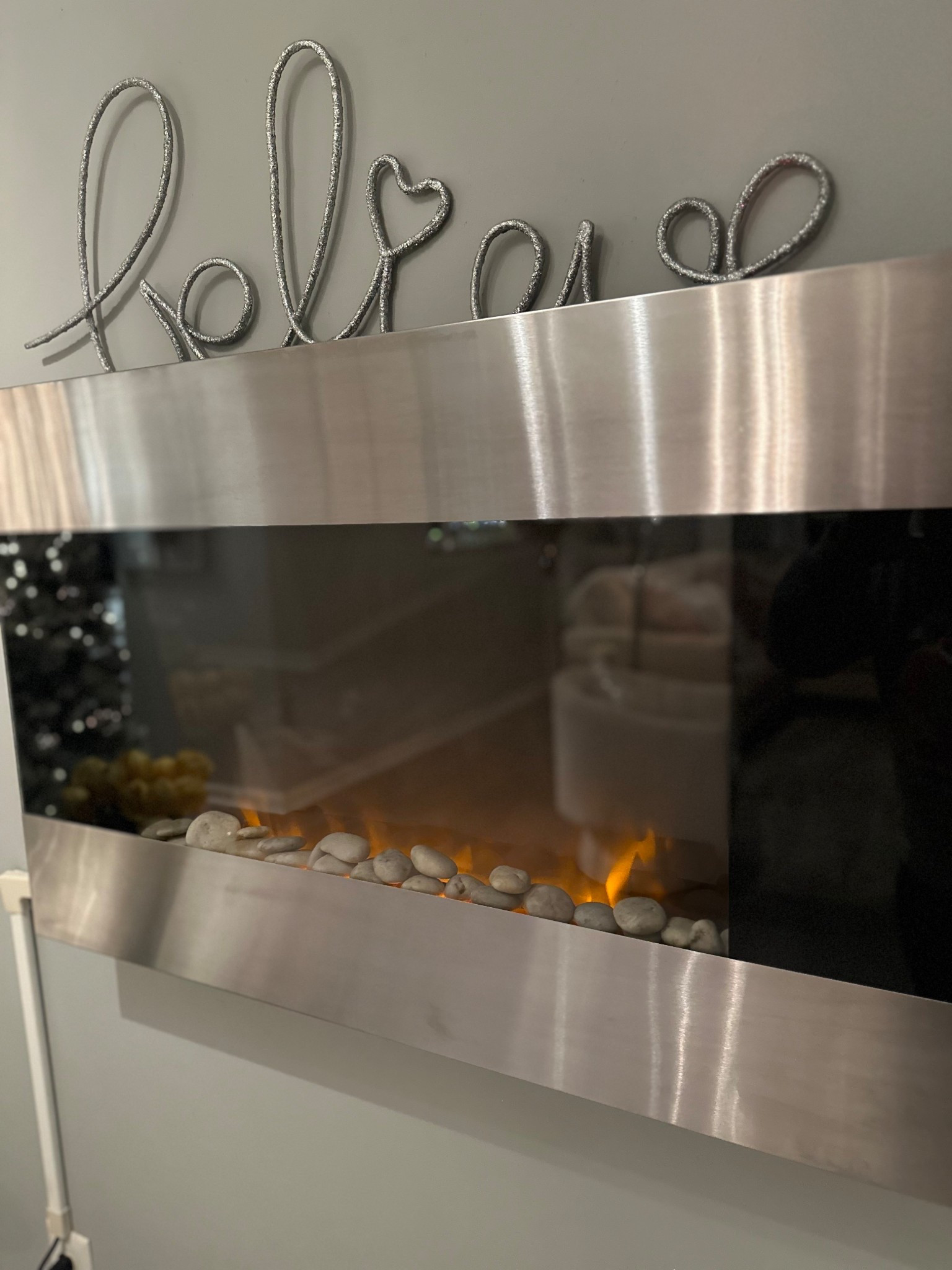 This fireplace is so lux! I have one in my bedroom and another in my living room to give cozy vibes! 

#LTKHome #LTKselfcare #LTKmorningroutine