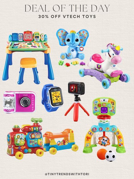 Target cyber Monday deal - 30% off select vtech toys today only!

Toddler gift ideas, kid gift ideas, baby gift ideas

#LTKGiftGuide #LTKCyberweek #LTKkids