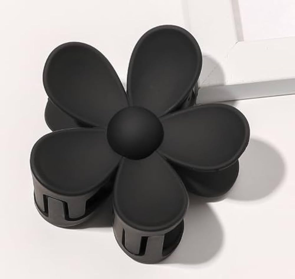 JJLFresheners Hair Clip, Candy Colored Flower Hair Clip Big Cute Claw Clips, Thick Hair, Scrub, H... | Amazon (US)