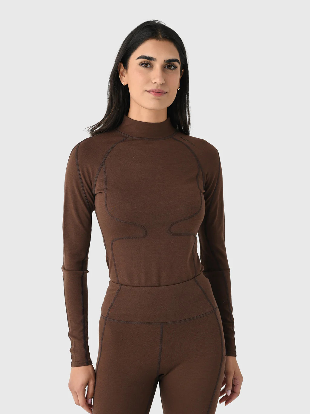 Halfdays Women's Fay Merino Top | Saint Bernard