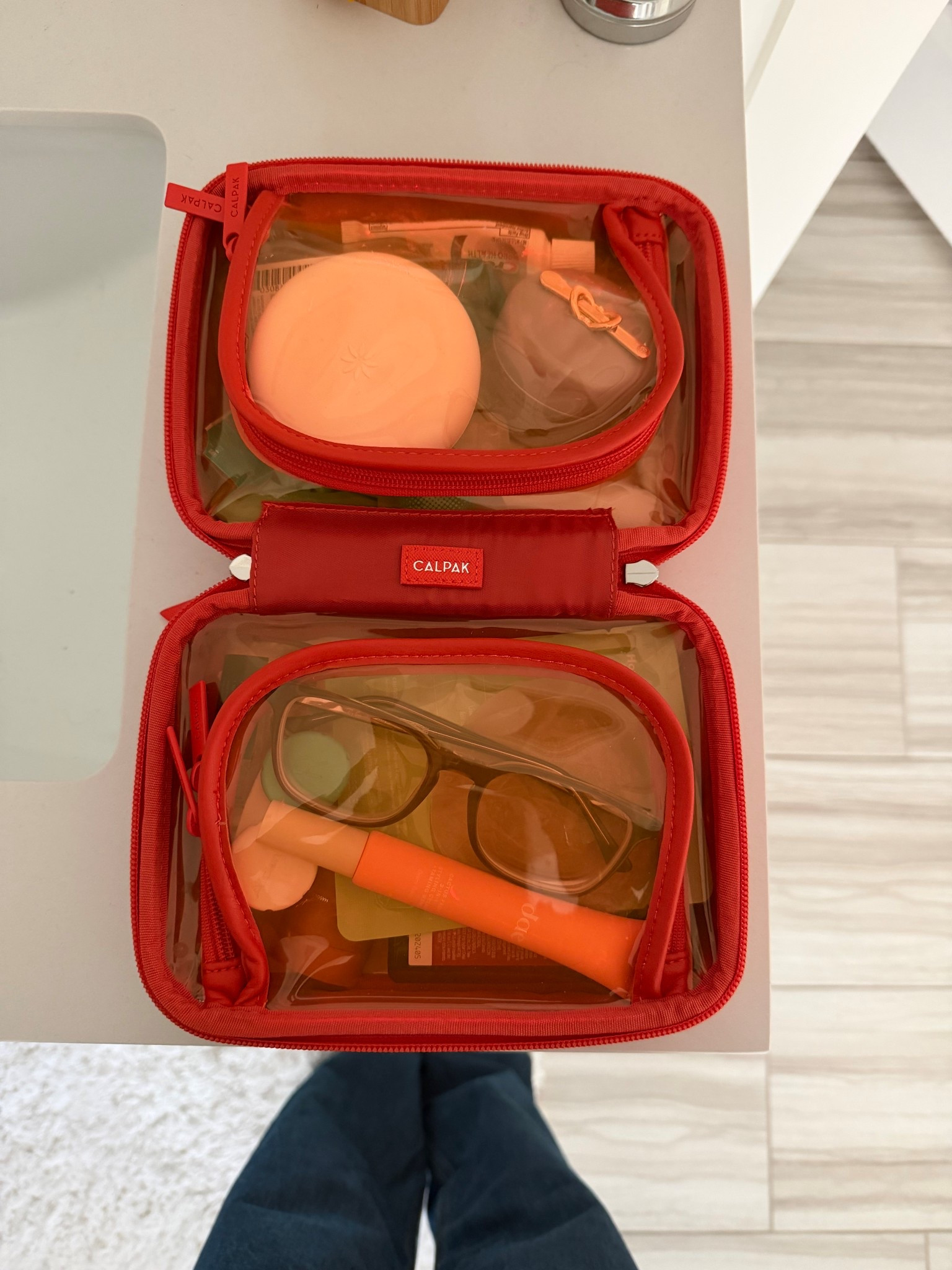 the BEST travel bag for beauty/makeup products! or any essentials!

#LTKFindsUnder100 #LTKGiftGuide #LTKTravel