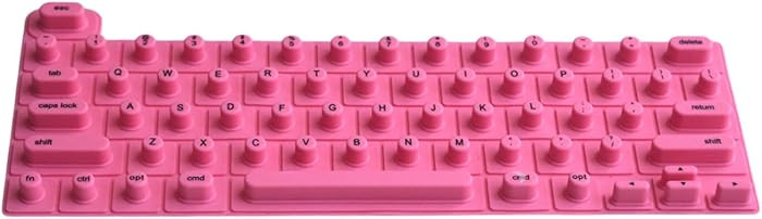 Type-UP Keyboard Cover for Long Nails - Raised Keyboard for MacBook Pro & Air, iPad 13", & Magic ... | Amazon (US)