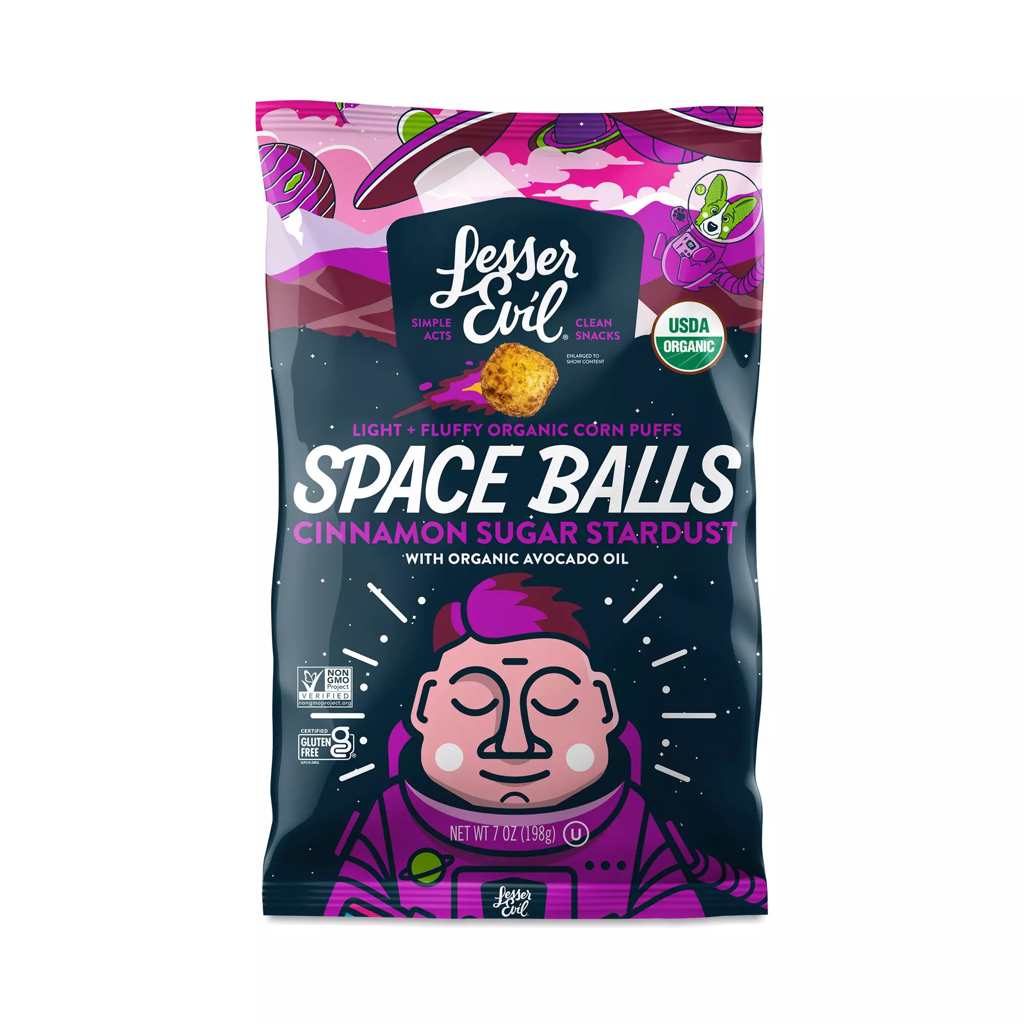 Space Balls, Cinnamon Sugar Stardust | Thrive Market