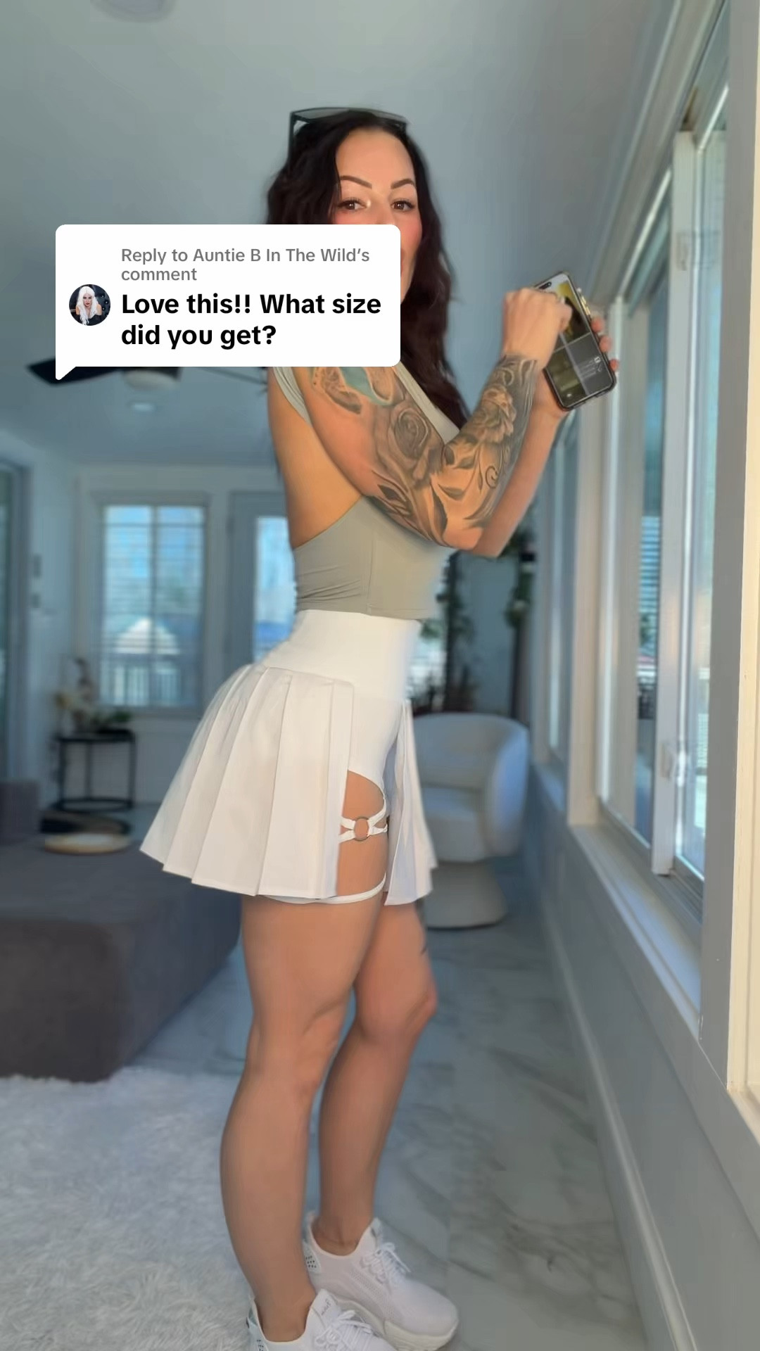 The skirt you didn’t know you needed until now 💁🏻‍♀️🔥 #Skort #Springwear #comfy 

#LTKgrwm #LTKActive #LTKootd