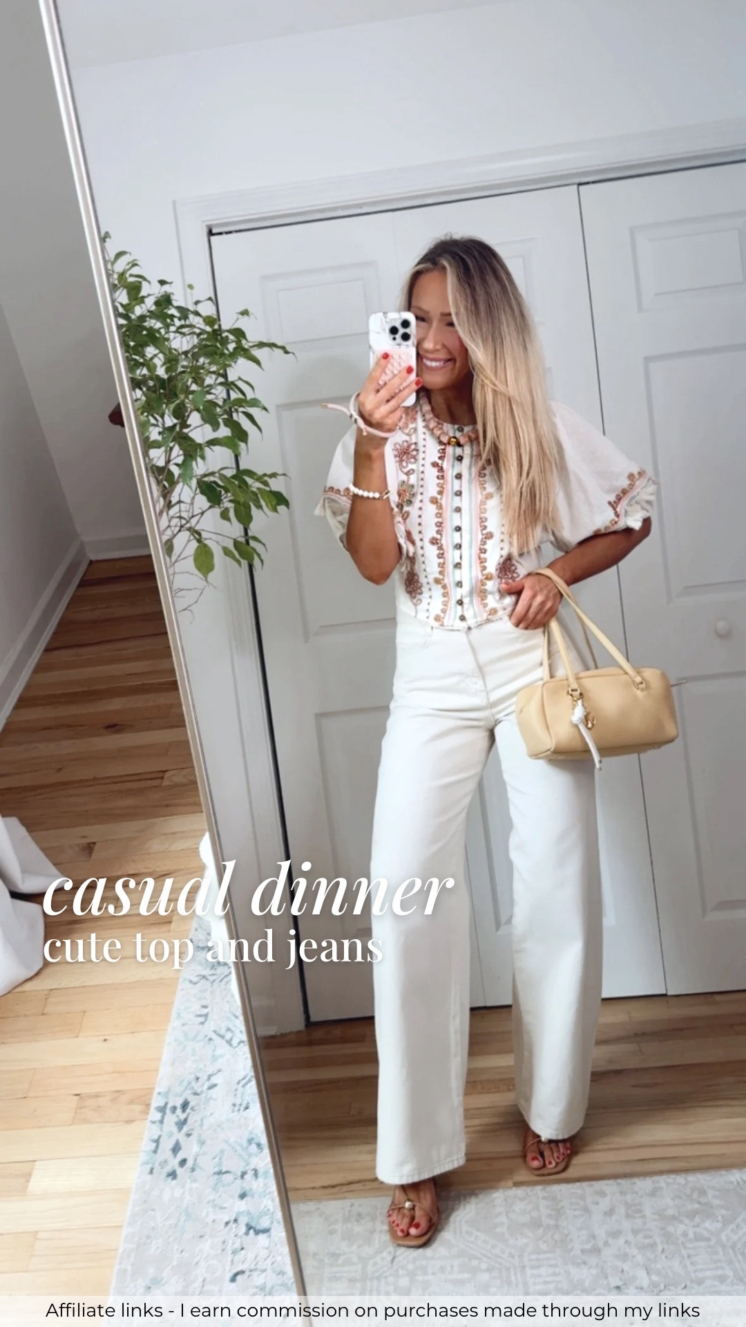 Affiliate links - I earn commission on purchases made through my links | casual dinner outfit summer