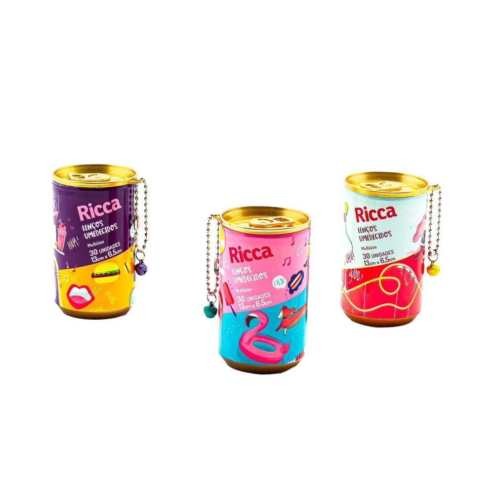 Ricca Lenços Umedecidos Variação Estampas | Amazon (BR)