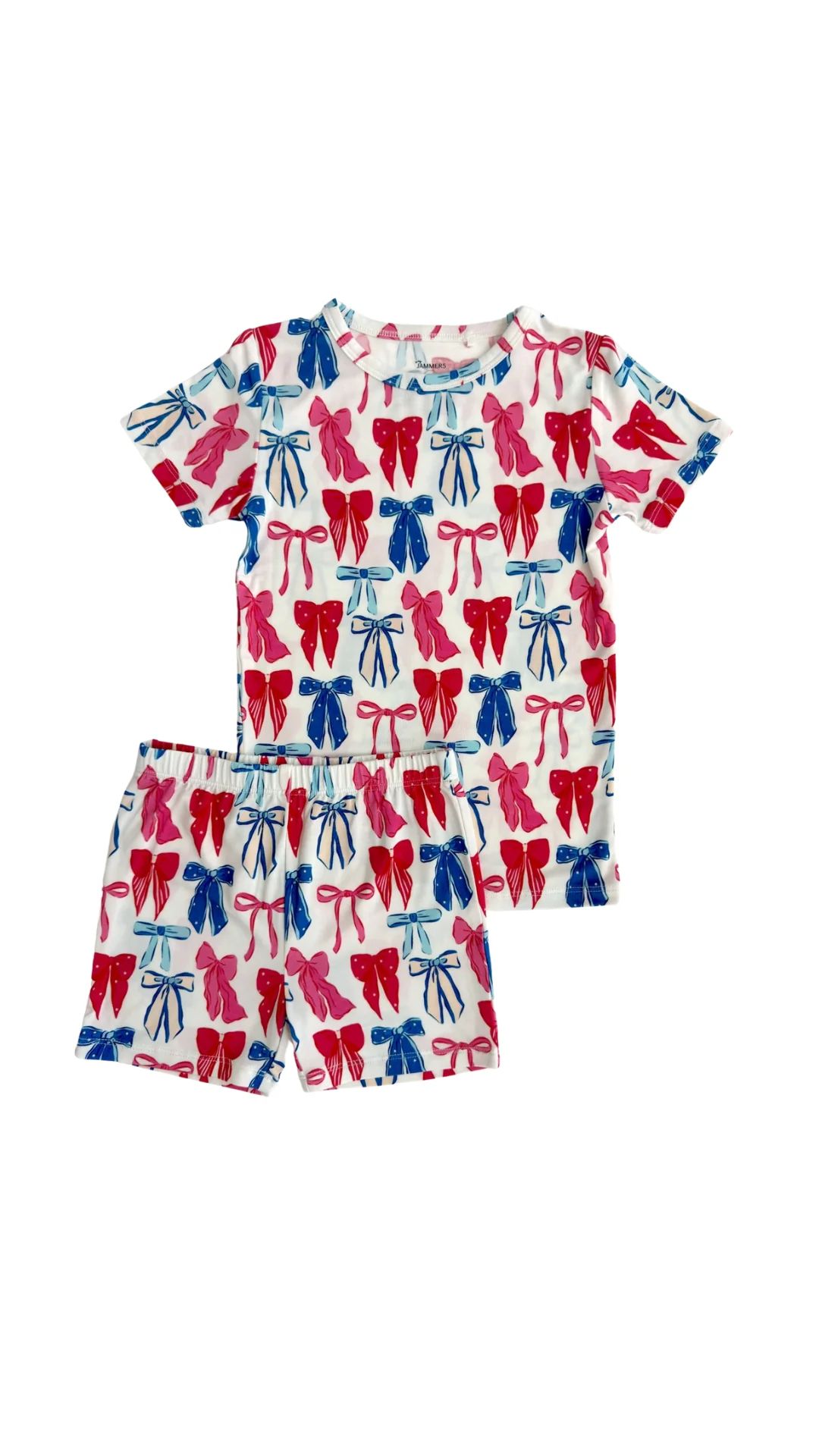 Patriotic Bows Two Piece Set - PRE ORDER SHIPS JUNE 14TH | In My Jammers