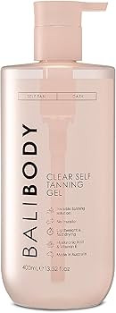 Bali Body Clear Self Tanning Gel – Intensive, Streak-Free Glow | Hydrating with Hyaluronic Acid... | Amazon (US)