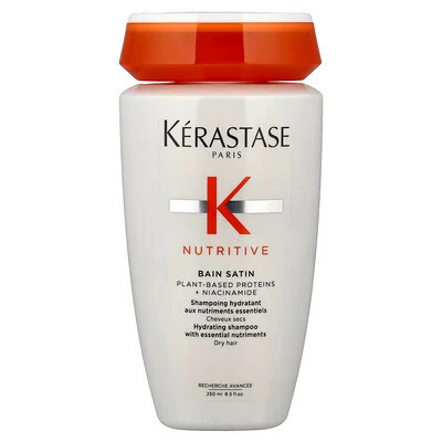 Kerastase, Nutritive, Bain Satin Shampoo, For Dry Hair, 8.5 fl oz (250 ml) | iHerb