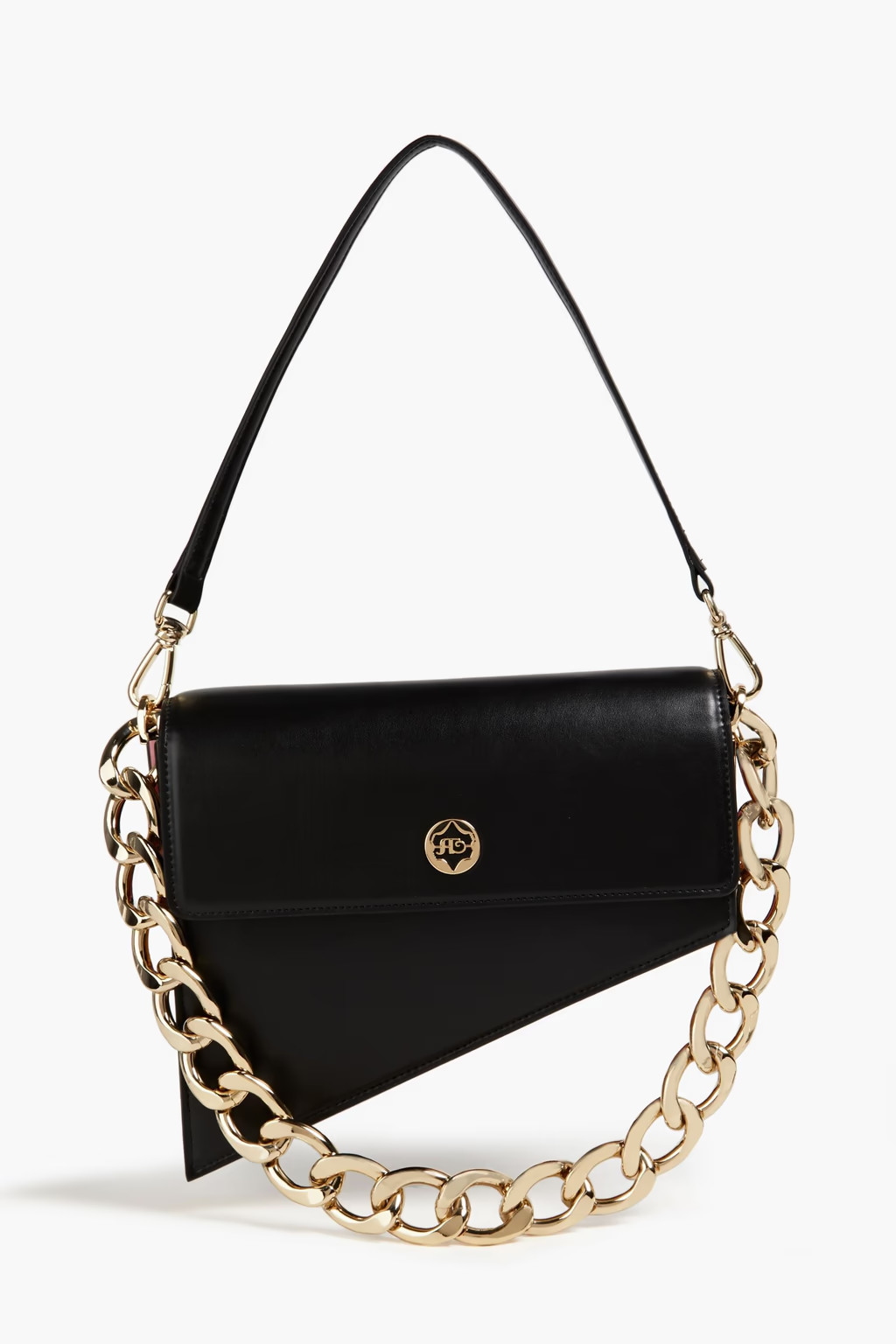 Euphoria asymmetric color-block faux leather shoulder bag | The Outnet (APAC)