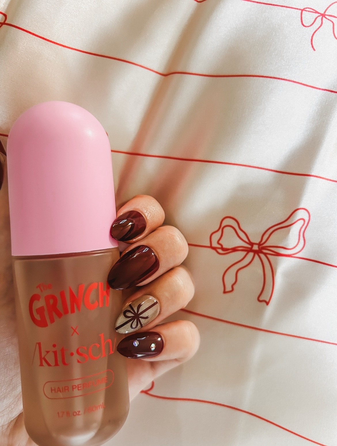 Kitsch x The Grinch Whoville cookies hair perfume
Satin bow pillowcase
Gifts for her
Fragrance 
Home decor 
Bedding 
Press on nails

#LTKGiftGuide 

#LTKBeauty #LTKHome