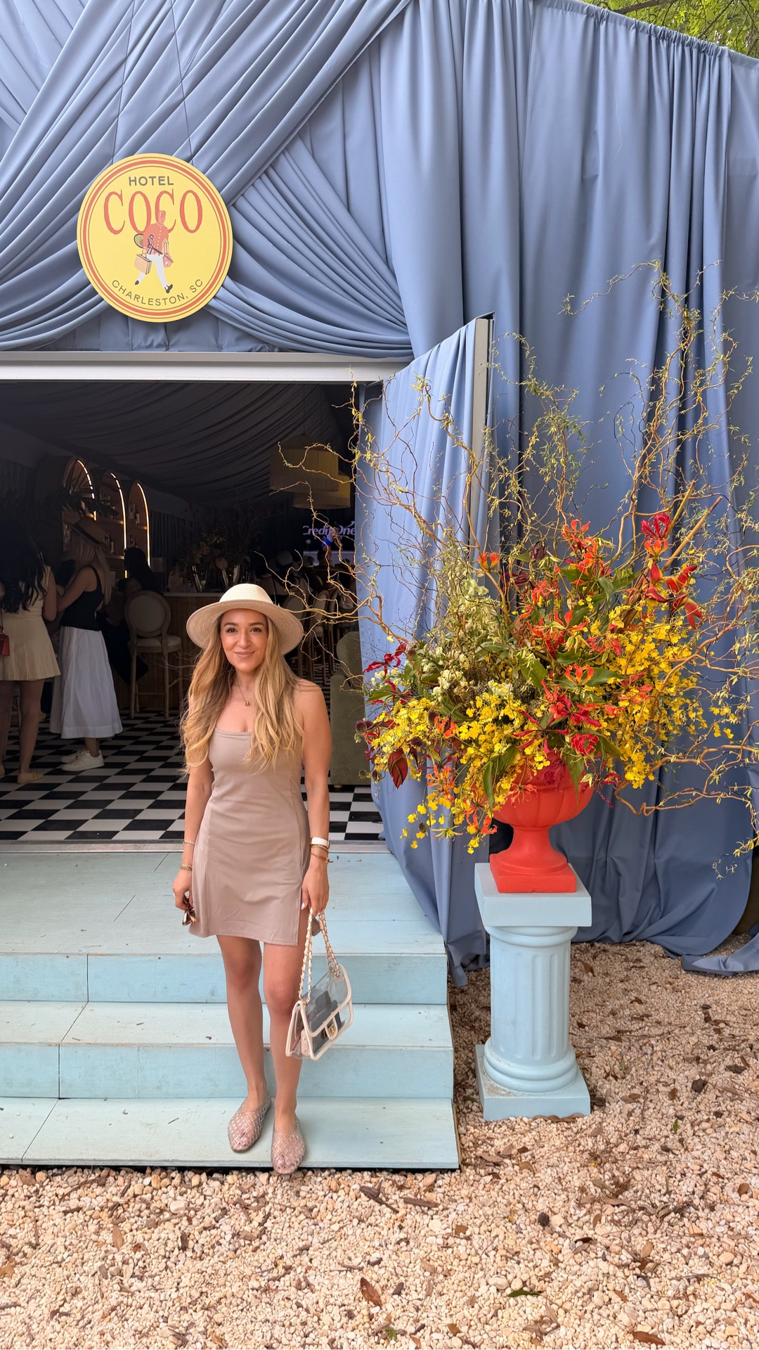 Welcome to Hotel COCO - where we pretend to understand tennis while sipping first-serves 🤷🏼‍♀️🎾🥂
Also…

Did you know that the Charleston Tennis Open is a women’s-only tournament?!… is that news to anyone else or is it just me? 🫠 

🔗Outfit is Amazon (as per usual) and linked in my bio!

 #charleston #coco #creditonecharlestonopen #tennis #hotelcoco

#LTKPetite #LTKActive #LTKootd