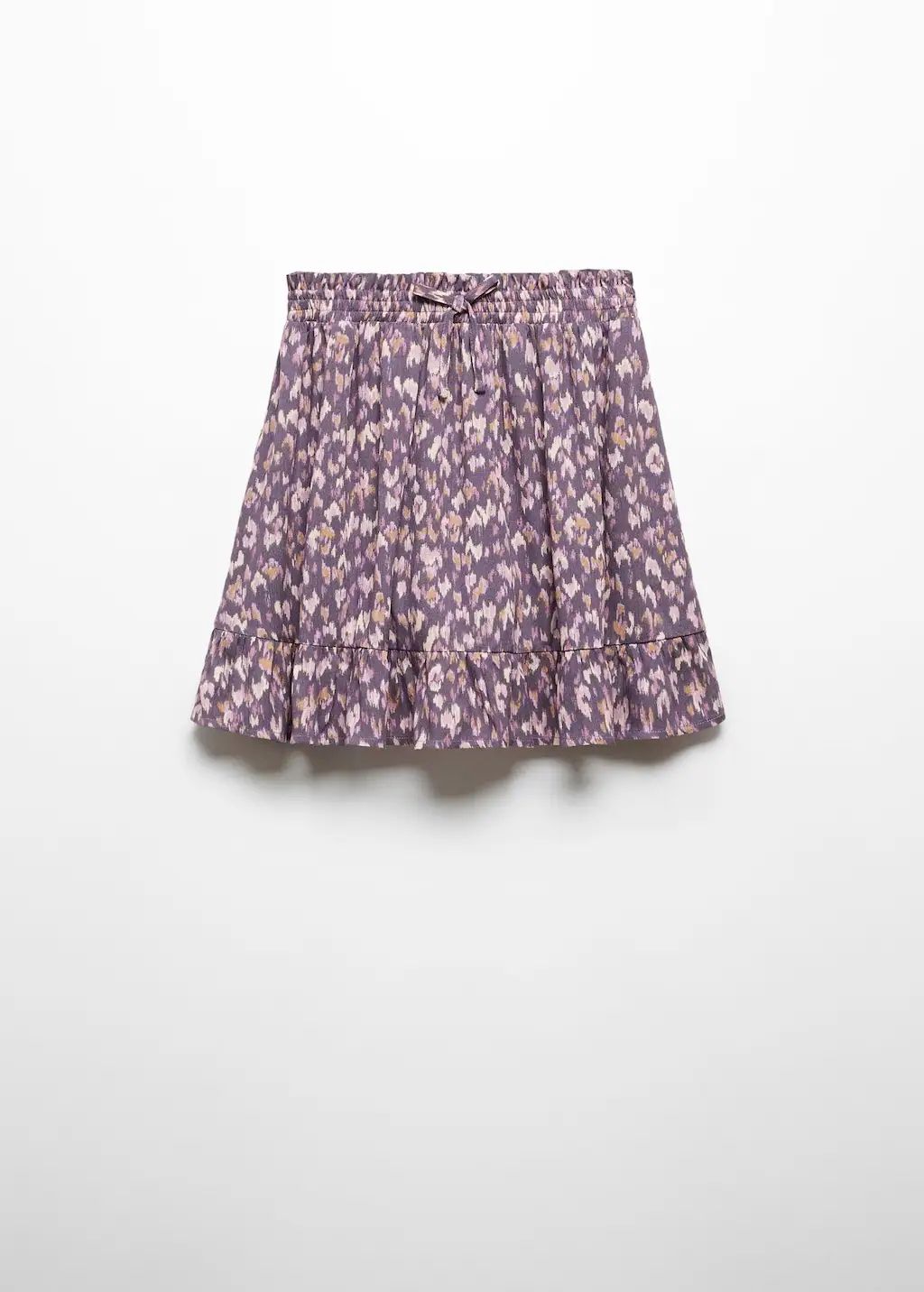 Ruffle printed skirt | MANGO (US)