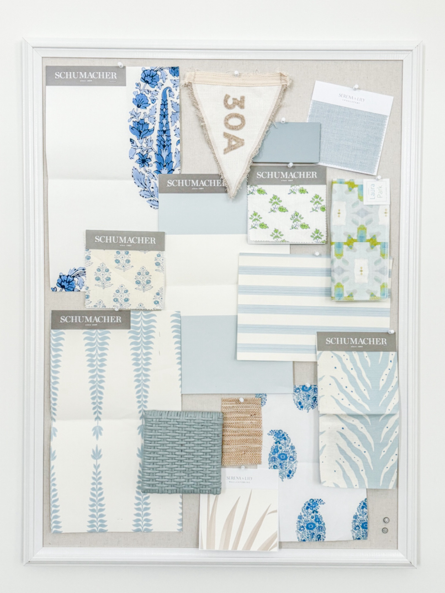I threw together an inspiration mood board in my office with some wallpaper and fabric samples I’ve collected over the past year! Trying to finalize a few to order but I’m loving so many of these! It’s a great way to make sure your entire house is cohesive.
.
#ltkhome #ltksalealert #ltkstyletip #ltkfindsunder50 #ltkfindsunder100 #seasonal coastal decor, coastal style #ltkover40 #LTKhome #LTKfindsunder50

#LTKHome #LTKSaleAlert #LTKSeasonal