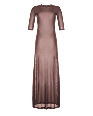 Semi-Sheer Ramya Dress | The Park Fashion