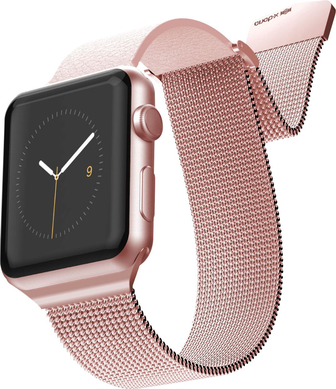 Raptic Hybrid Mesh Watch Band for Apple Watch® 42mm and 44mm Rose Gold 482431 - Best Buy | Best Buy U.S.
