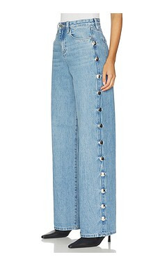 BLANKNYC Franklin high rise straight leg in Silver Spoon from Revolve.com | Revolve Clothing (Global)