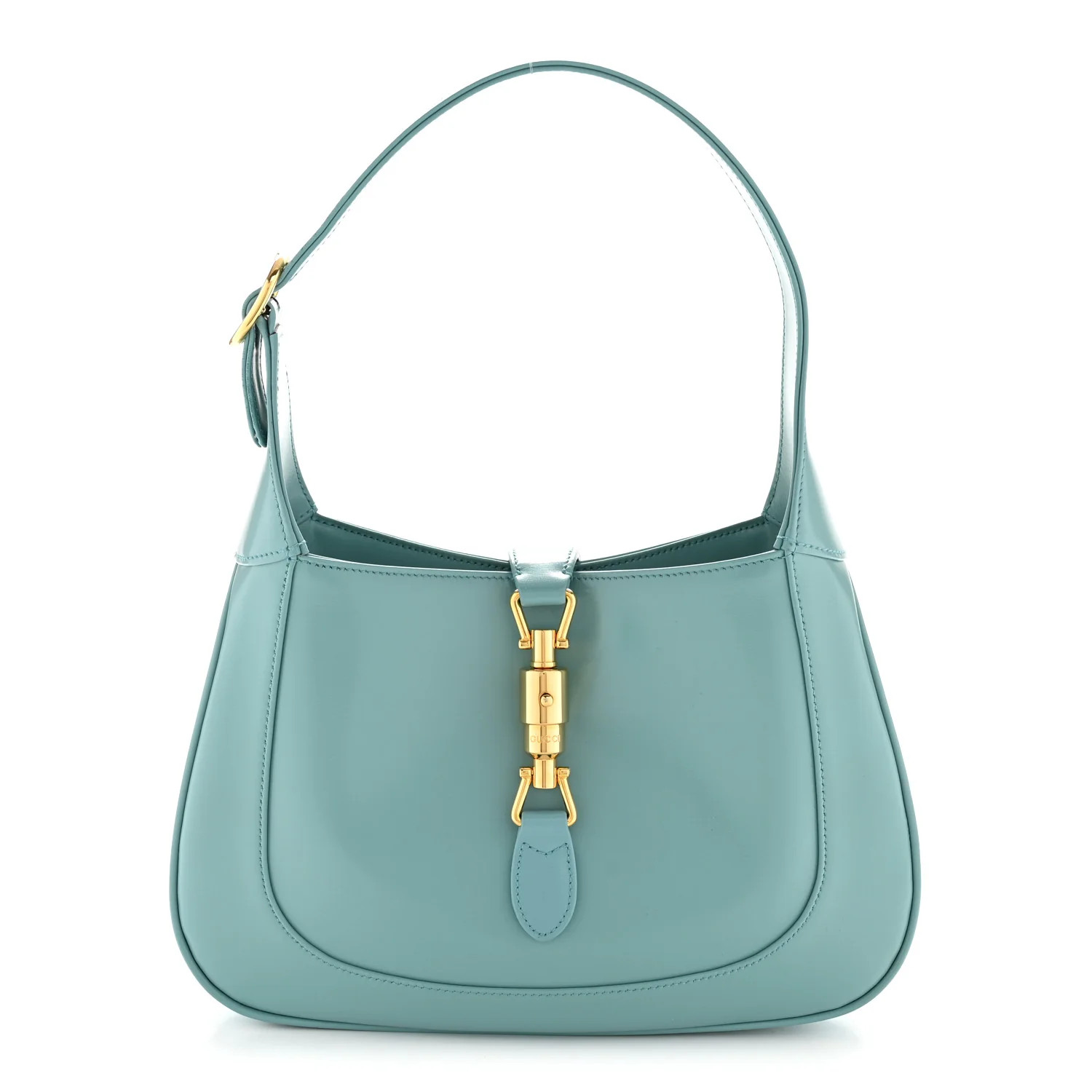 Boarded Dyana Lux Calfskin Small Jackie 1961 Hobo Dusty Azure | FASHIONPHILE (US)