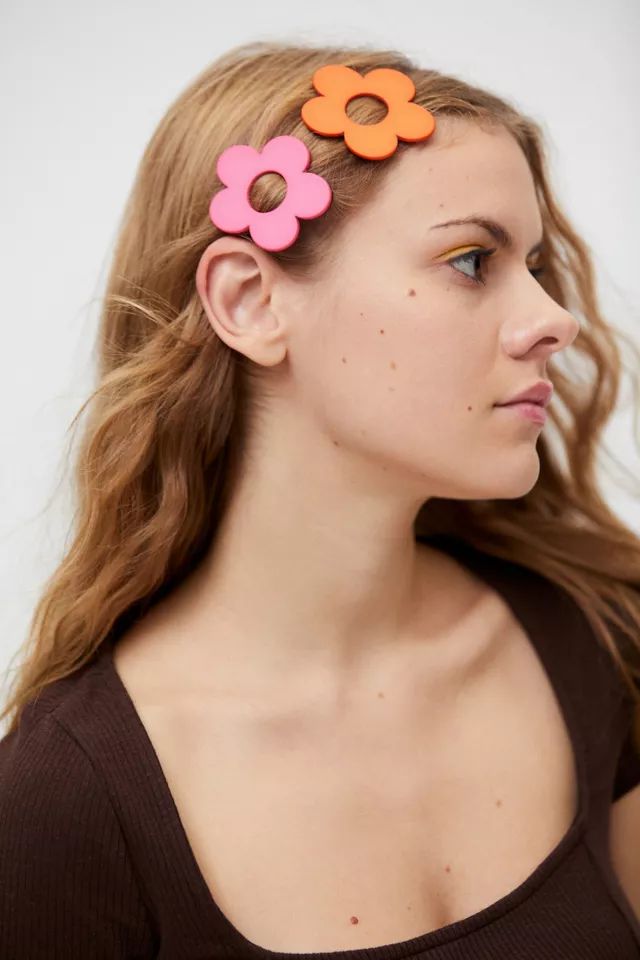 Twiggy Flower Clip Set | Urban Outfitters (US and RoW)