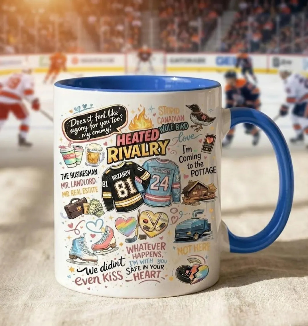 Heated Rivalry Romance 11oz Mug, Hollanov Couple Romance 15oz Mug, Hockey Rivals Couple Mug, Movi... | Etsy (US)