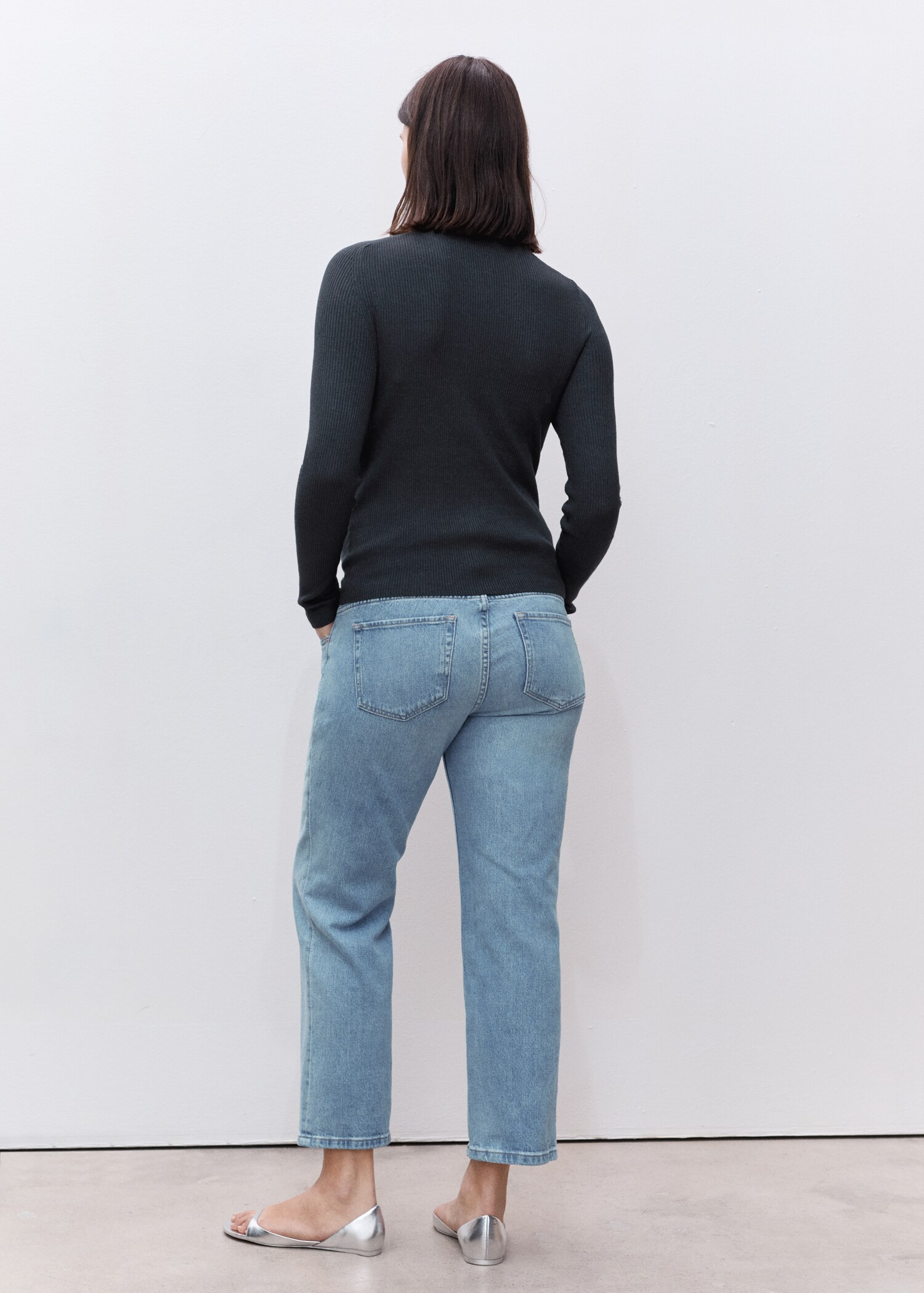 Maternity Straight Jeans | Mango (US/MX/AU)