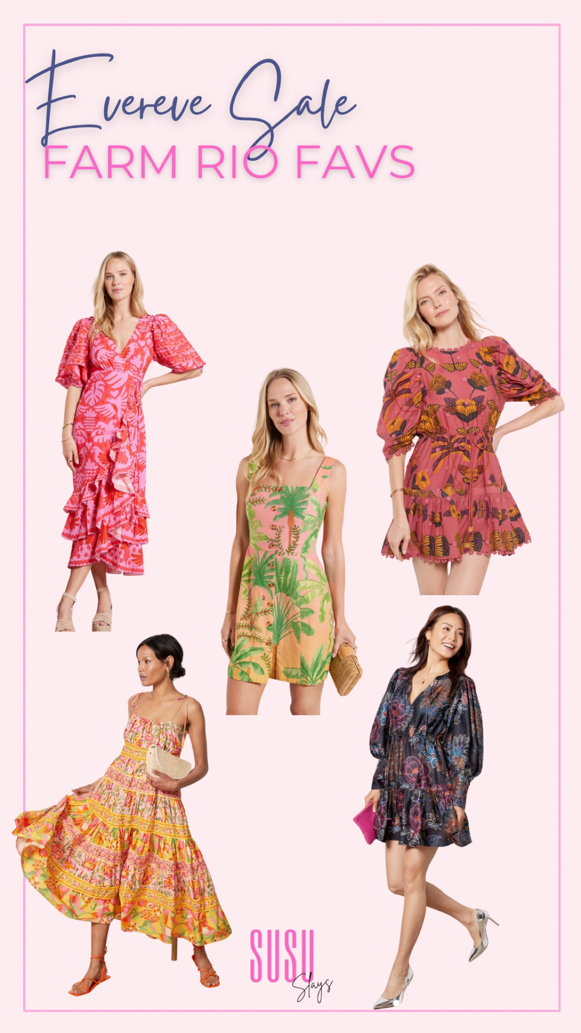 RUN to this Evereve sale! These and so many more great Farm Rio styles are on sale to get before spring break and summer. 

#LTKSpringSale #LTKsalealert #LTKSeasonal