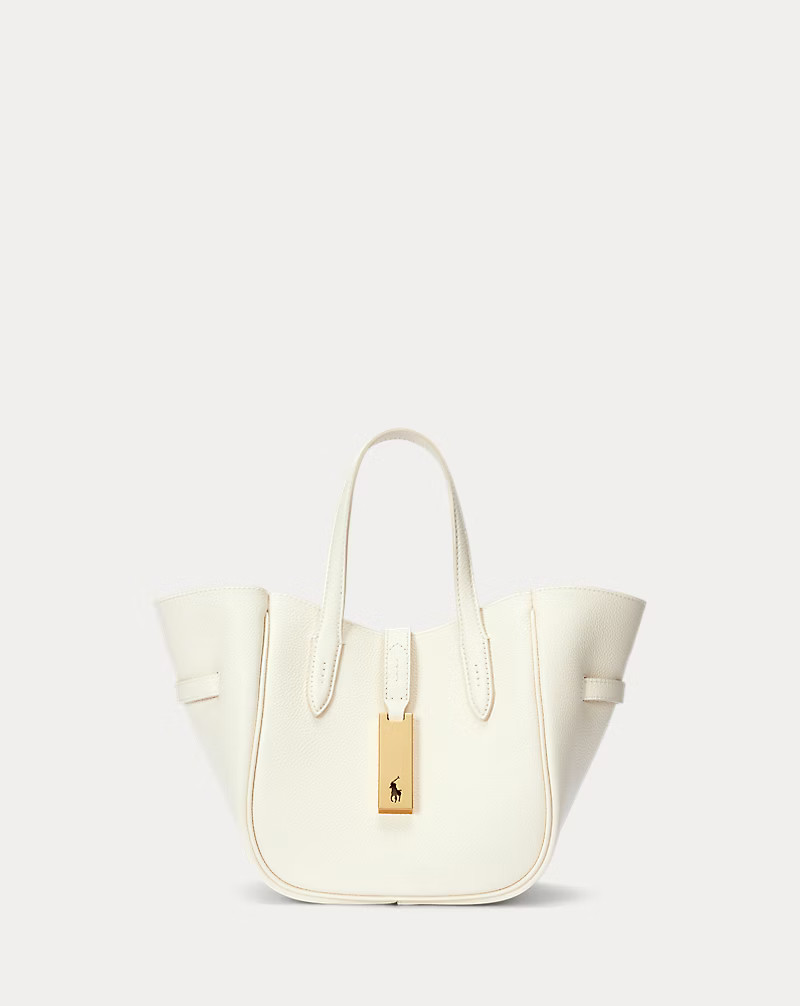 Polo ID Leather Small Tote | Ralph Lauren (UK)