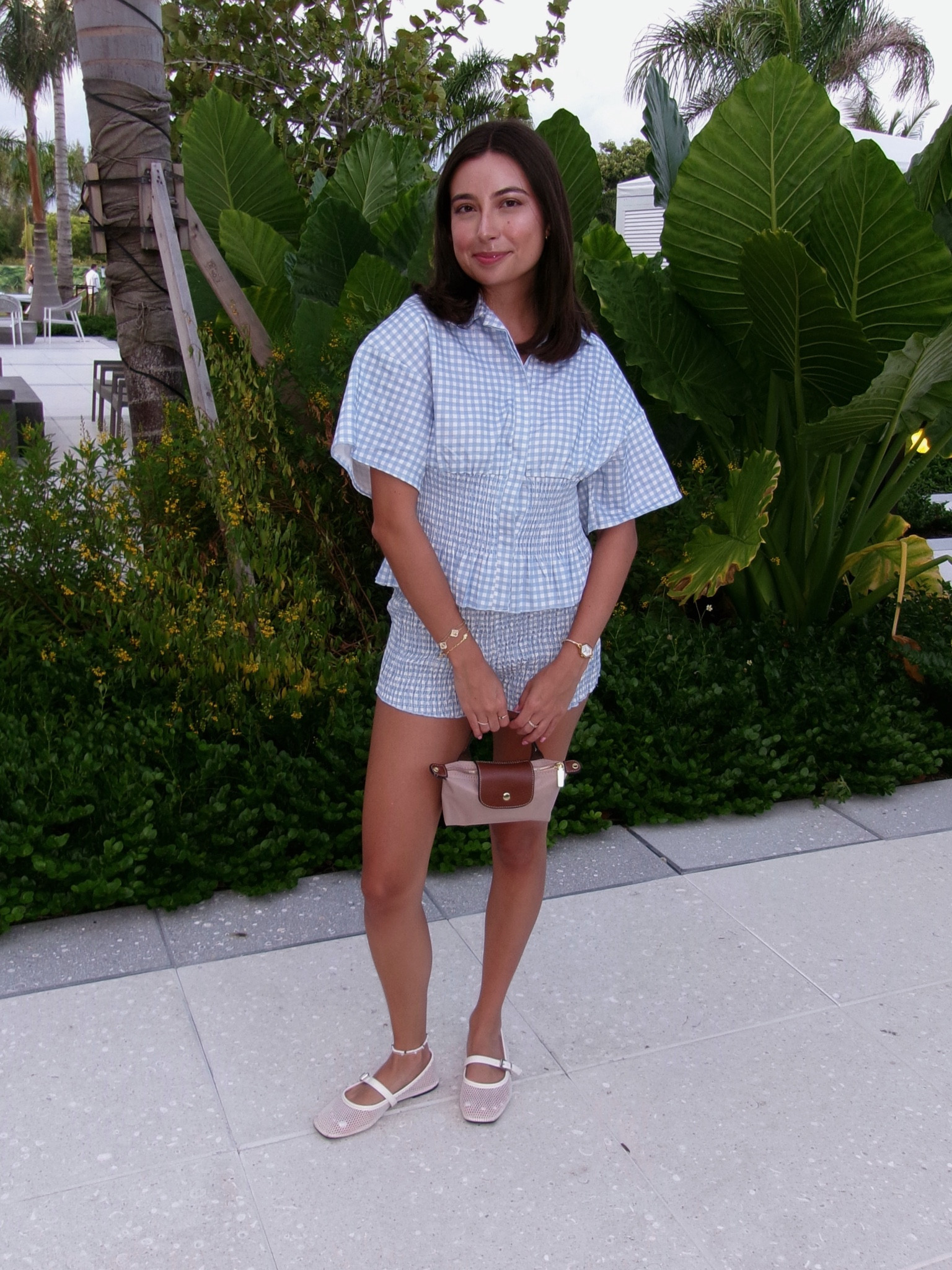 Summer outfit inspo // matching set // micro shorts // shein outfit // wearing a size XS in both top & bottom 