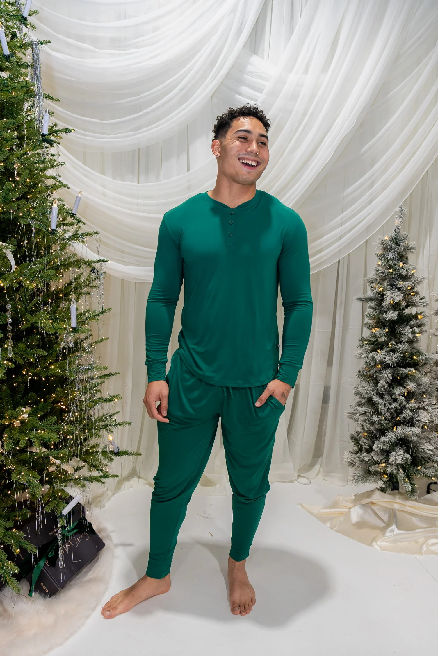 Evergreen Men's Long Sleeve Jogger Set | Promise Baby