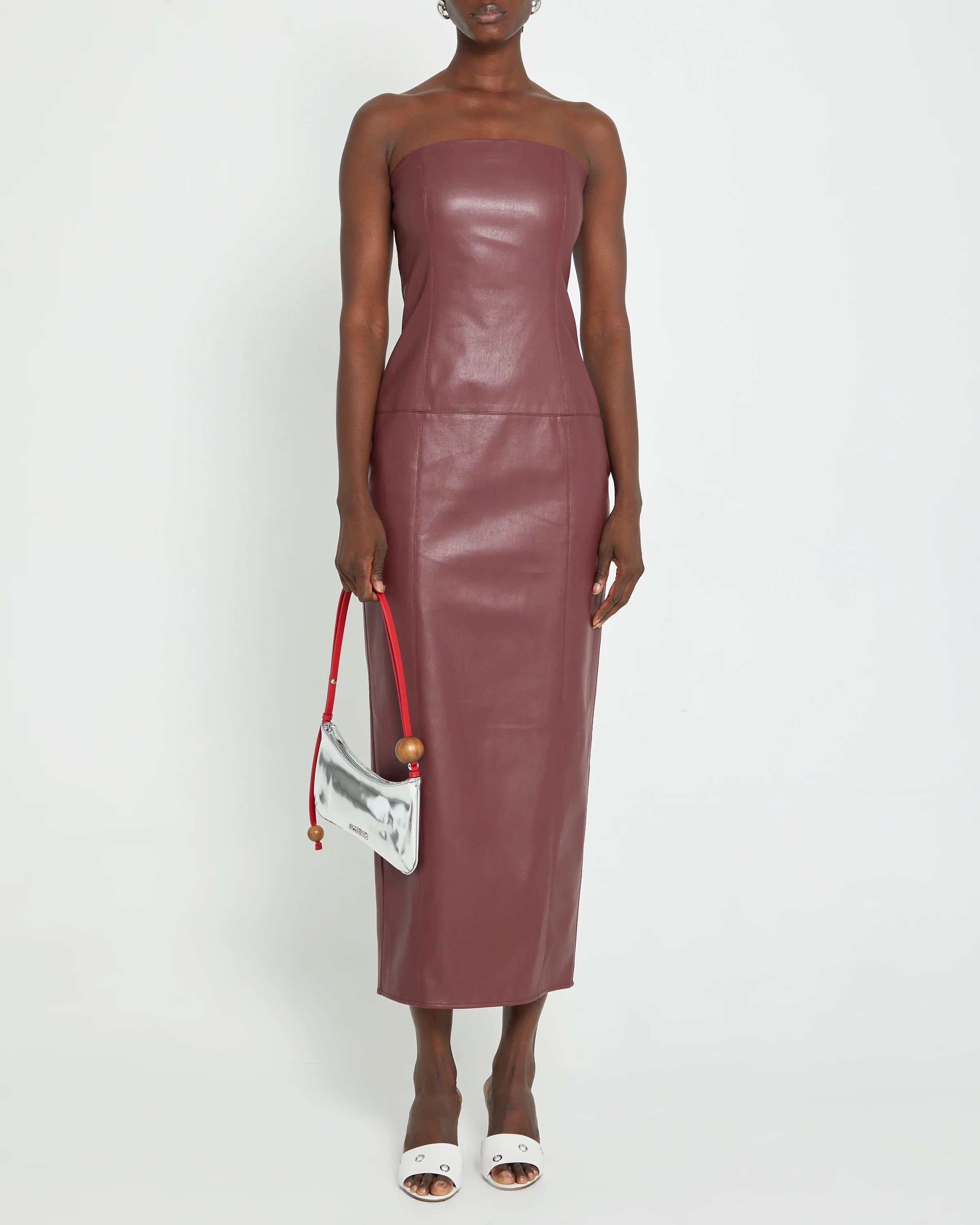 Kimberly Vegan Leather Dress | Few Moda