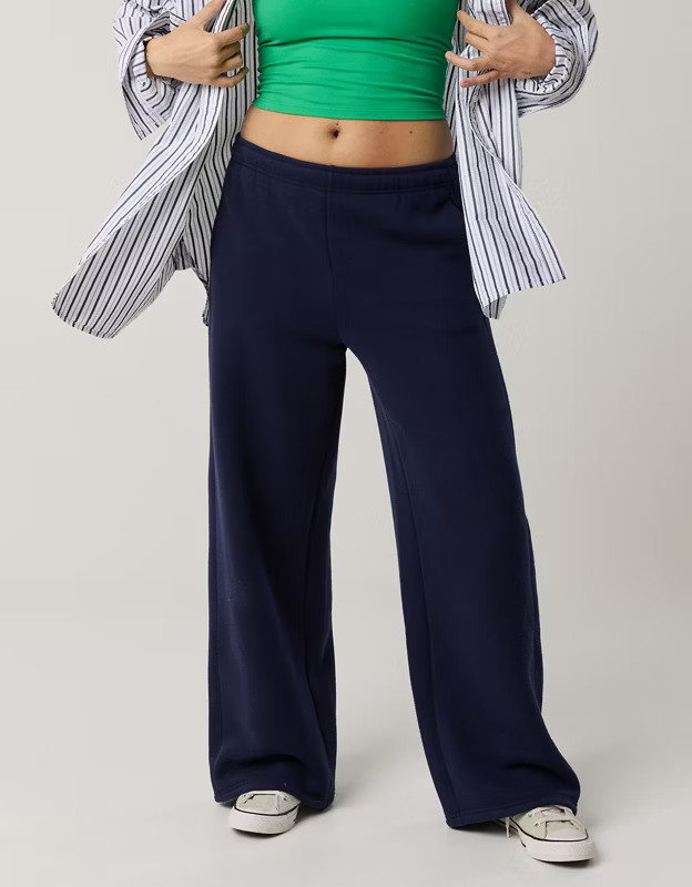 OFFLINE By Aerie Cloud Fleece Trouser | American Eagle Outfitters (US & CA)