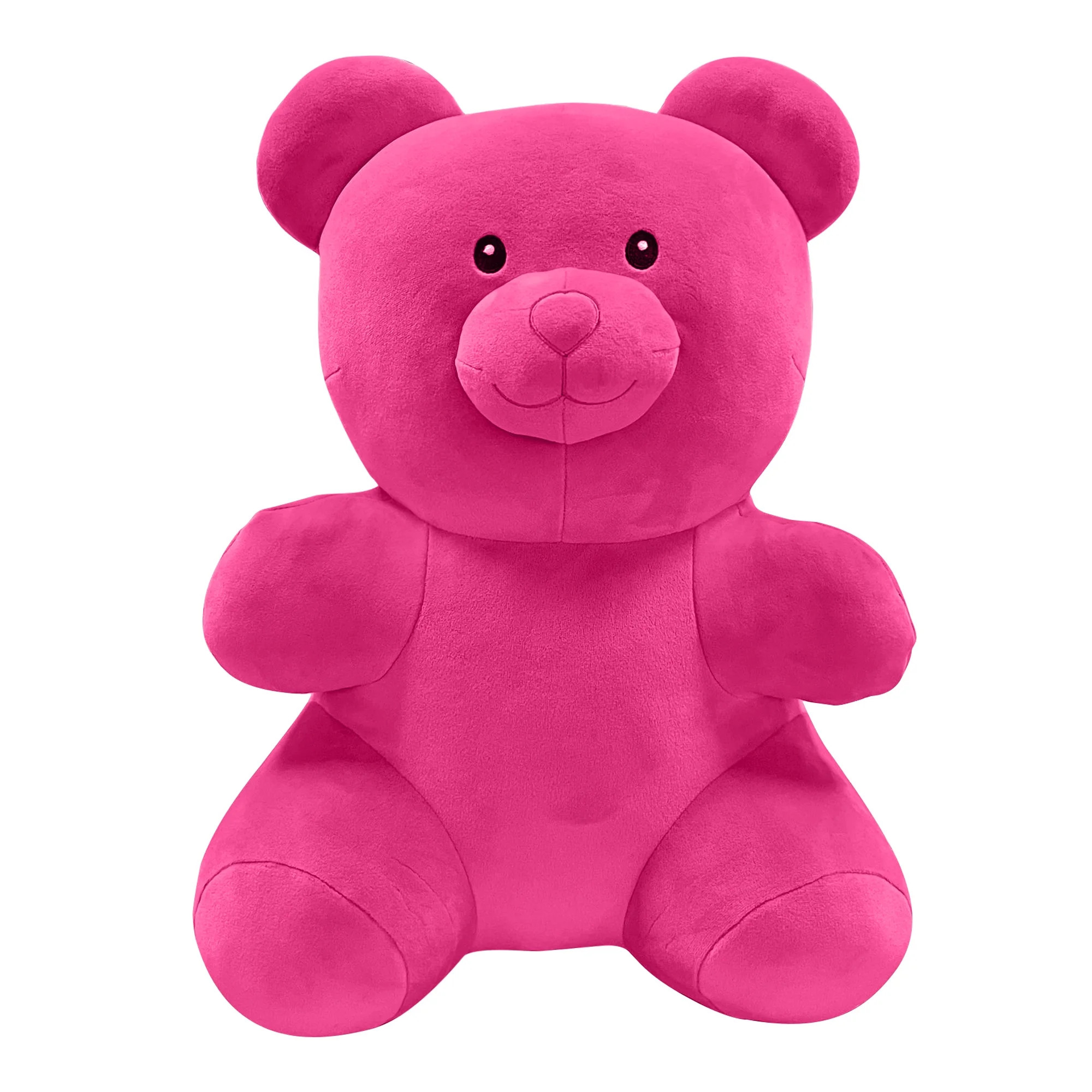 Valentine's Day Pink Gummy Bear Plush, 16 in, by Way To Celebrate | Walmart (US)
