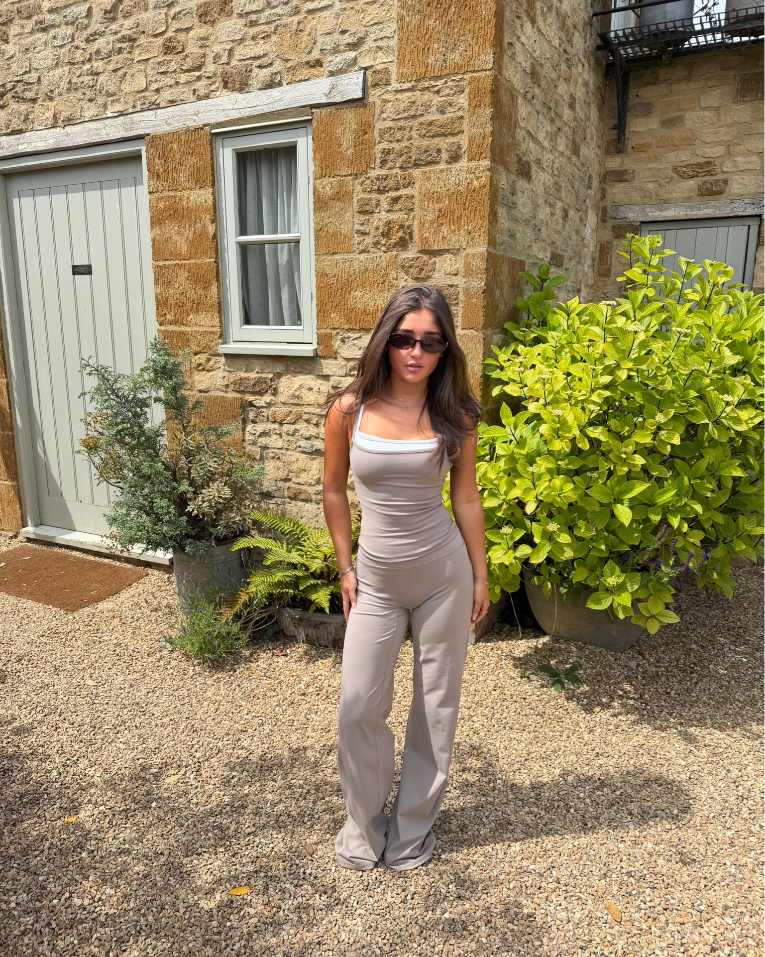 neutral set season 🤍🤎

flare trousers, matching set, layered tank top, beige and white outfit, neutral outfit, comfy chic, everyday style, casual outfit, lounge set, effortless fashion, flared trousers, minimal style, wardrobe staples, off duty look, soft neutral tones, everyday essentials

#LTKuk #LTKstyle #LTKcasual