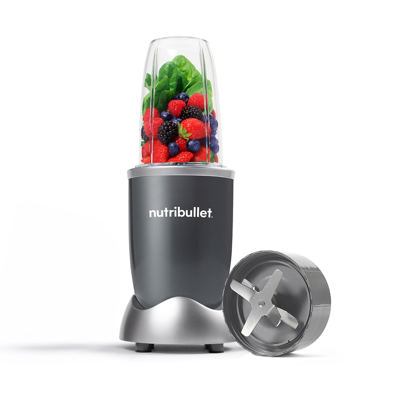 nutribullet 600 Series Starter Kit in Graphite with 700ml Cup - High Speed Nutrient Extractor & P... | Amazon (UK)