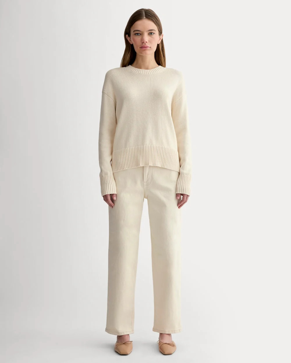 The Boxy Sweater in Everyday Cotton | Everlane