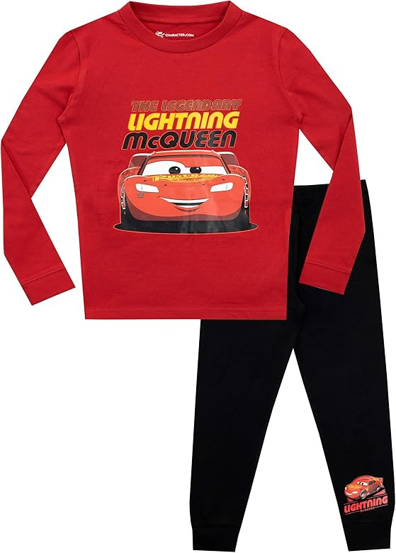 Disney Cars Pajamas | Lightning Mcqueen Boys' Pajama Sets| Snug Fit Kids Pjs | Amazon (US)
