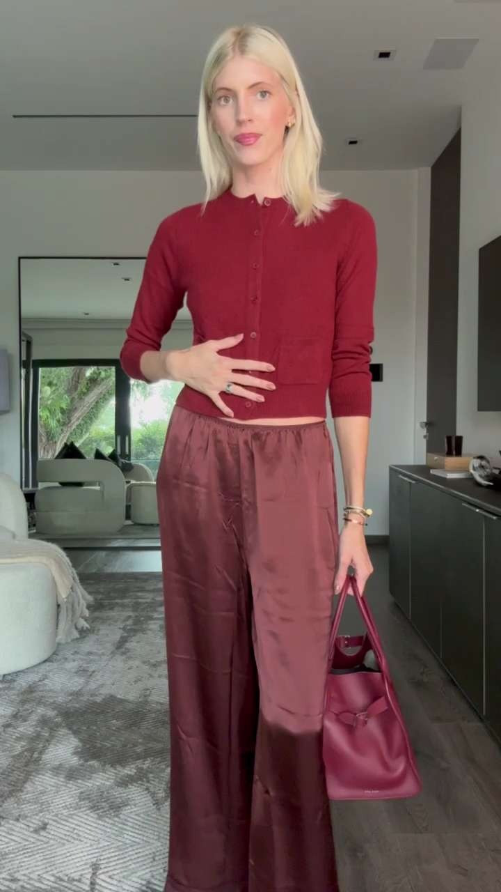 I love this red sweater! It is such a rich & cozy color. 🧣❤️ Great pop of color! 

 #LTKSeasonal #LTKStyleTip #LTKShoeCrush