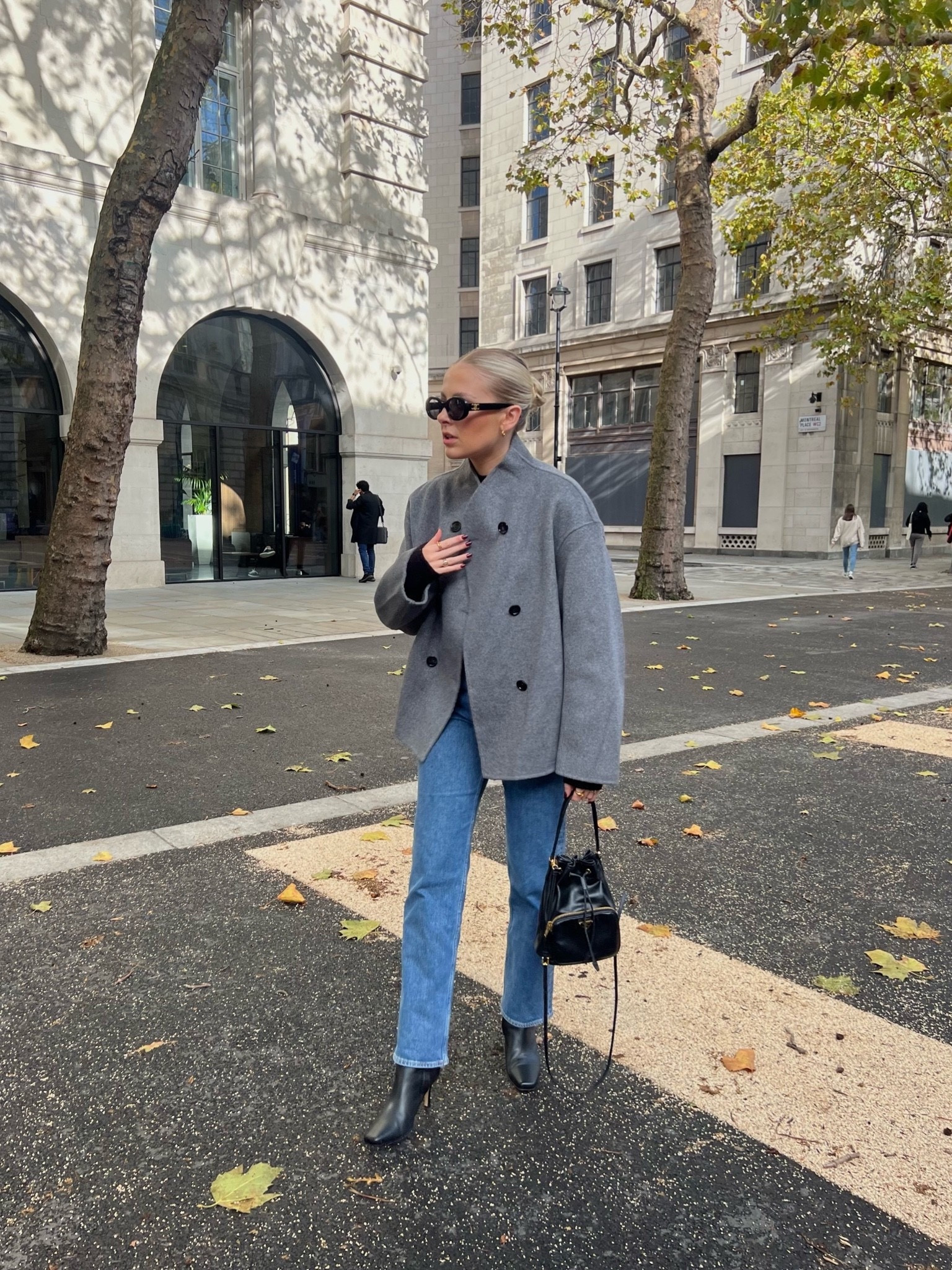 Winter Style, Winter Outfit Inspiration, Arket Jacket, & Other Stories Jeans, Celine Sunglasses, Heeled Leather Boots 

#LTKeurope #LTKstyletip #LTKSeasonal