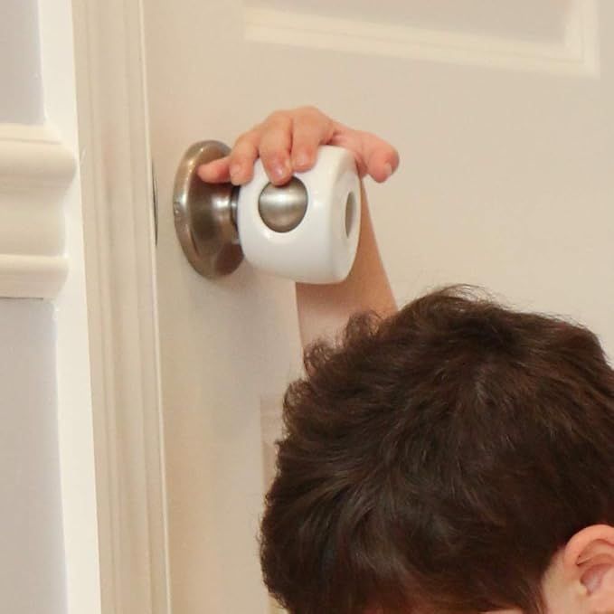 Door Knob Covers - 4 Pack - Child Safety Cover - Child Proof Doors by Jool Baby | Amazon (US)