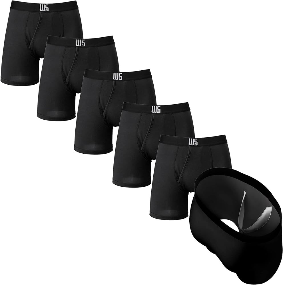 Warriors & Scholars | Mens Boxer Briefs | Boxer Briefs for Men Pack of 6 | Mens Boxer Briefs Unde... | Amazon (US)