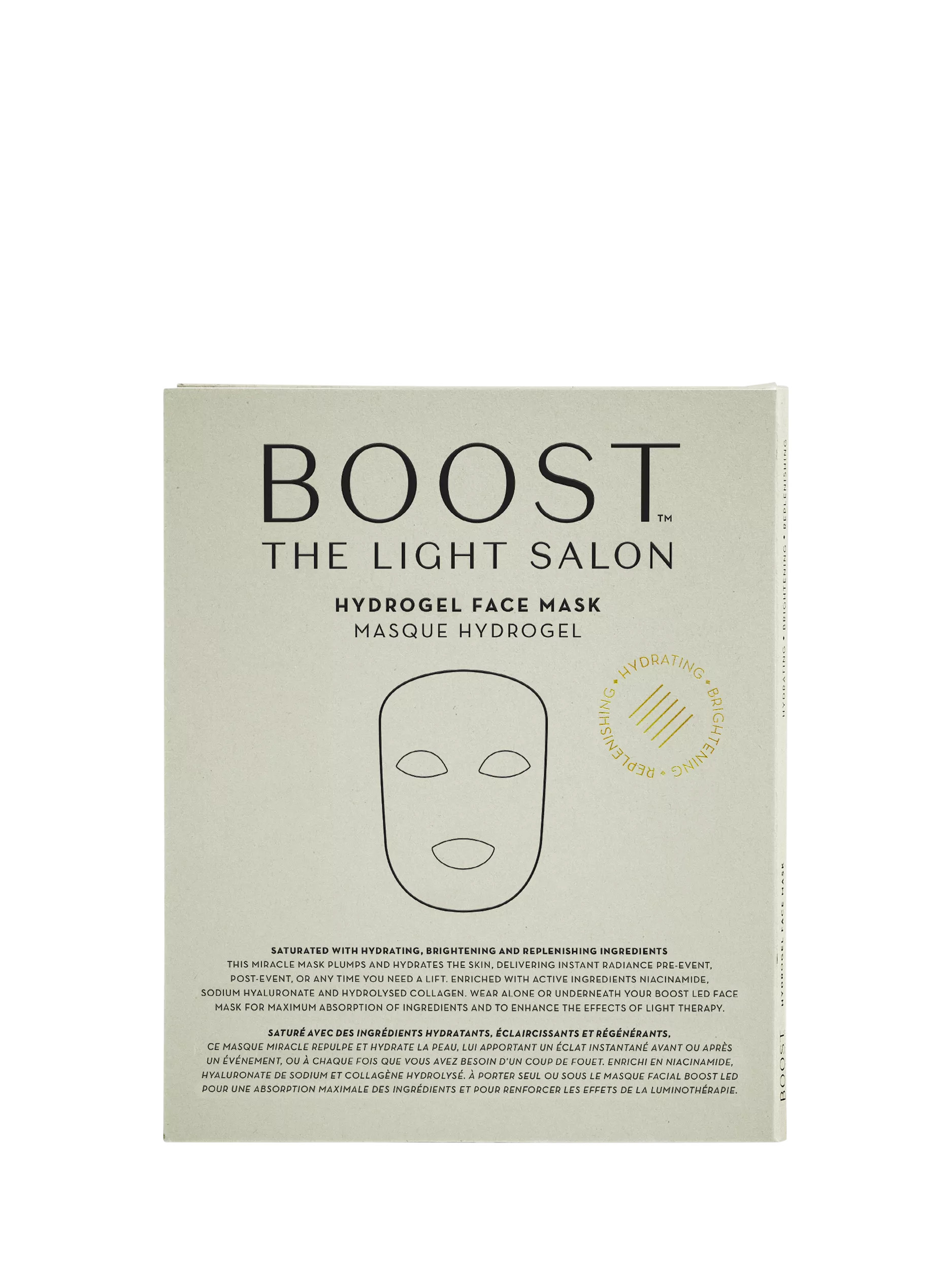 The Light Salon Hydrogel Face Mask, 5 x 28g | John Lewis (UK)