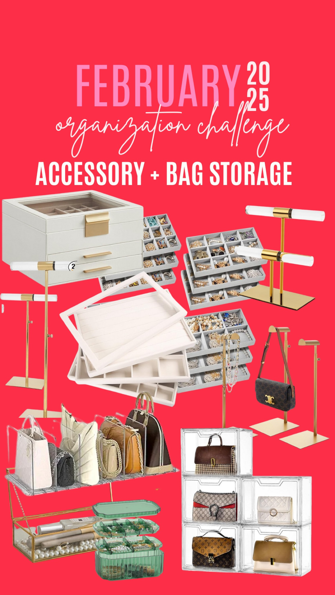 all things jewelry, accessory and bag organization!! 

#LTKFindsUnder50 #LTKHome #LTKSeasonal