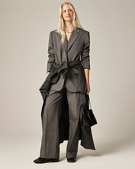 best seller4.5Summary of 69 reviewsEssential wide-leg pant in Italian studio wool blend$178.00Gre... | J. Crew US